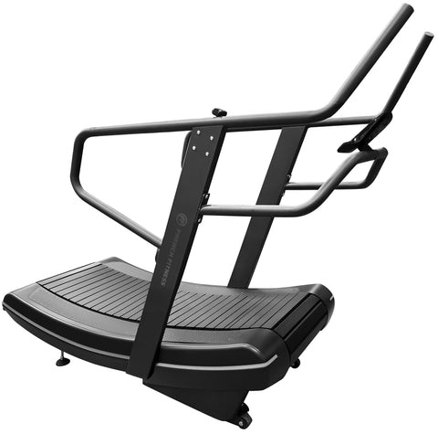 French Fitness CT100 Manual Curve Treadmill w/Aluminum Belt (New)