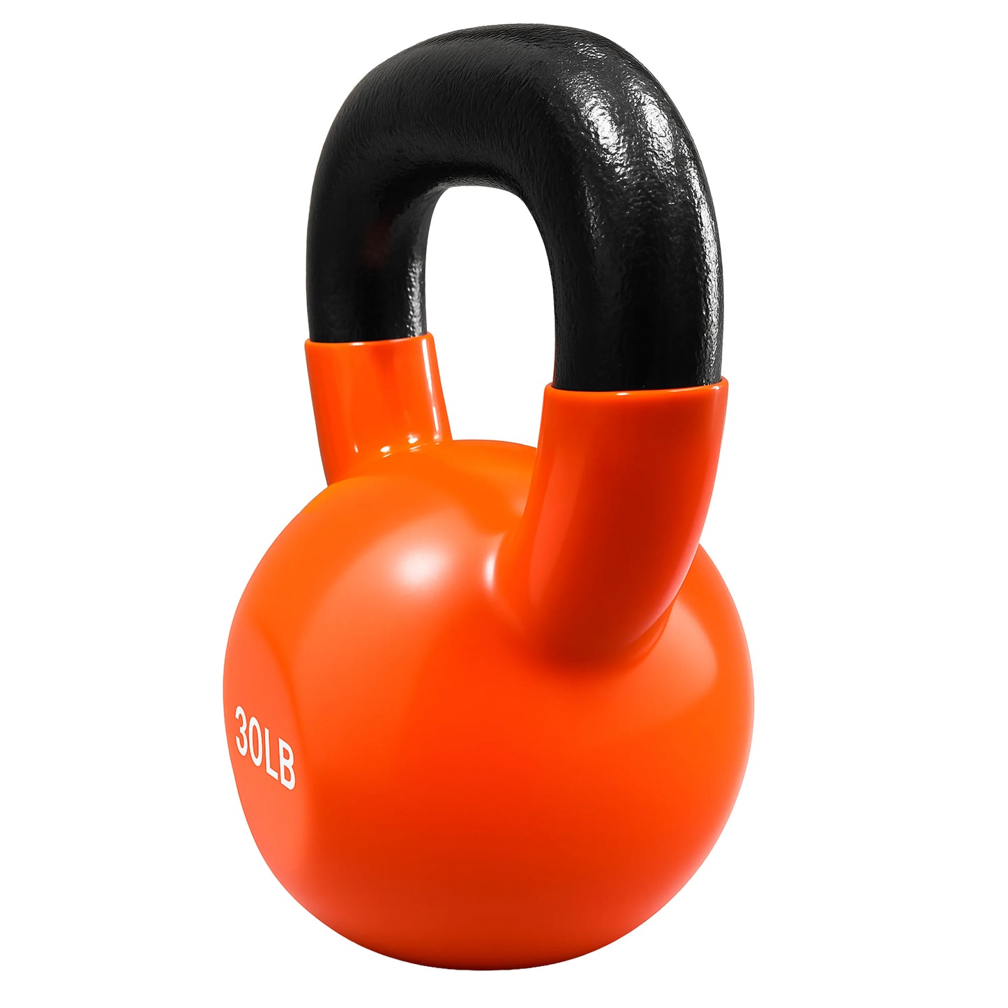 French Fitness Vinyl Kettlebell 30 lbs (New)