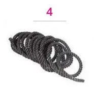 4. Physical Training Rope: Length 354