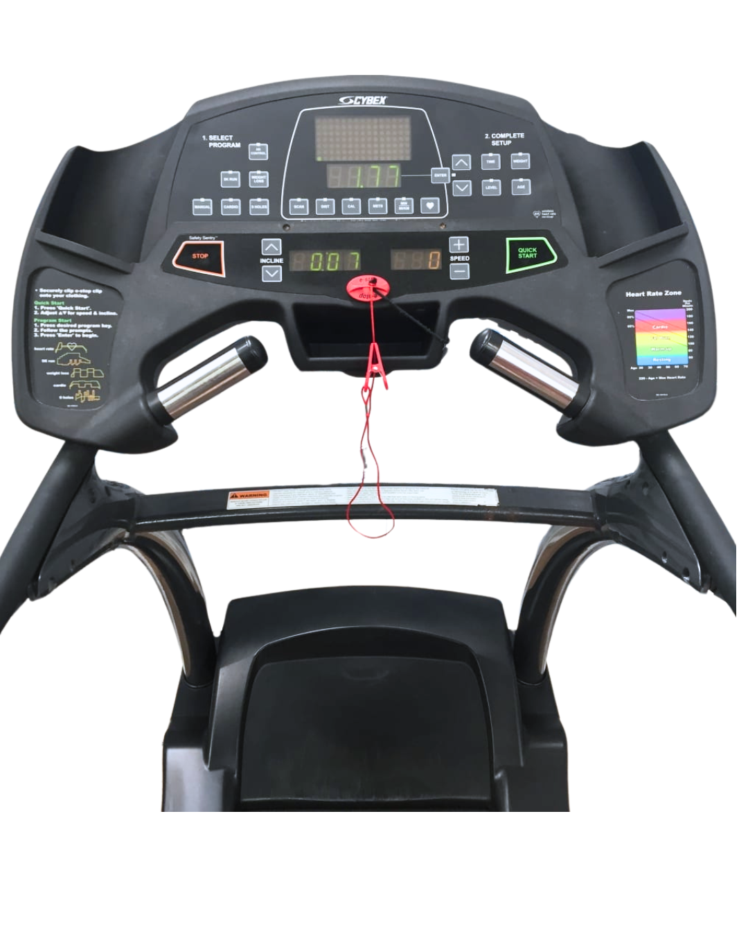 Cybex 530T Pro Plus Stableflex Treadmill (Remanufactured) Image 2