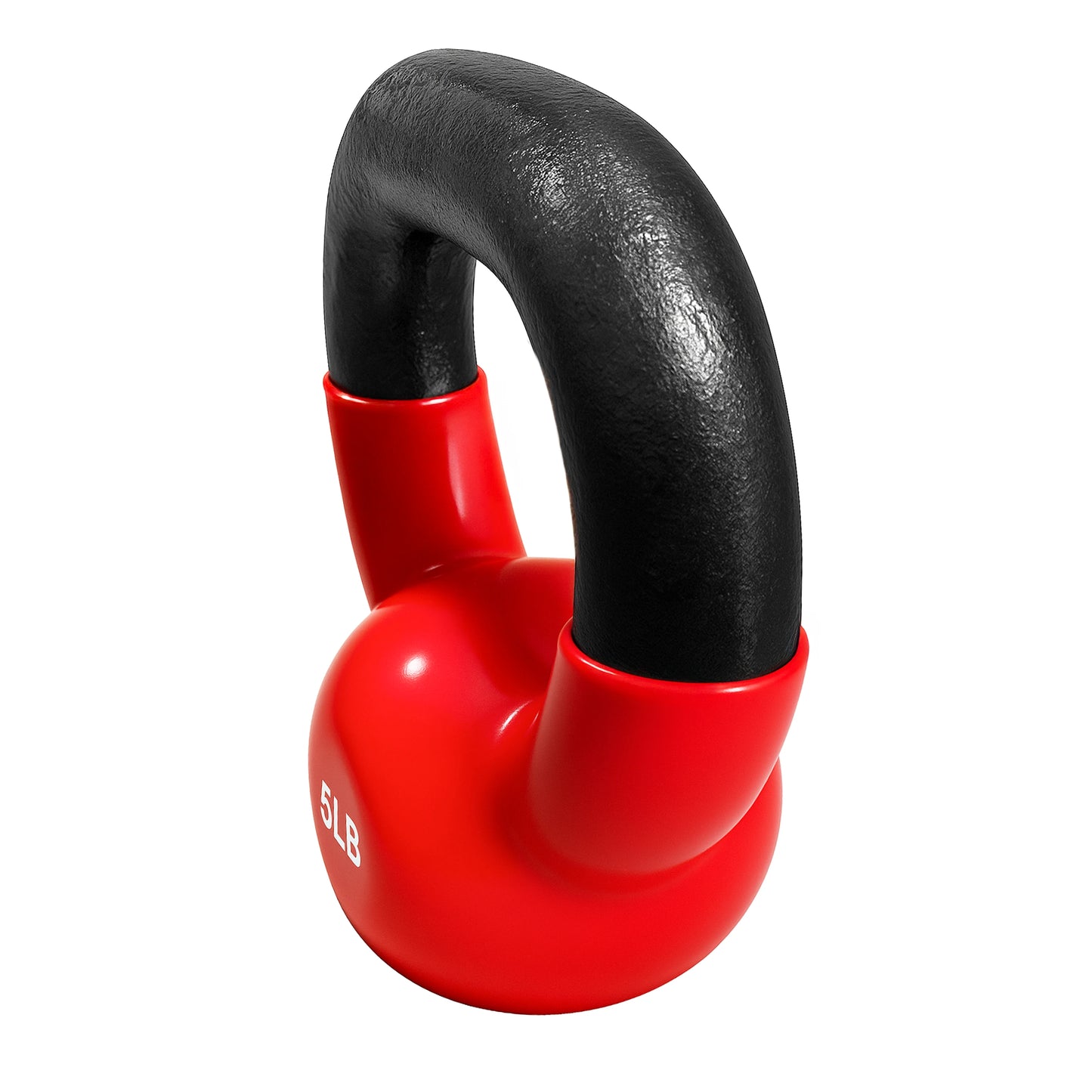 French Fitness Vinyl Kettlebell 5 lbs (New)