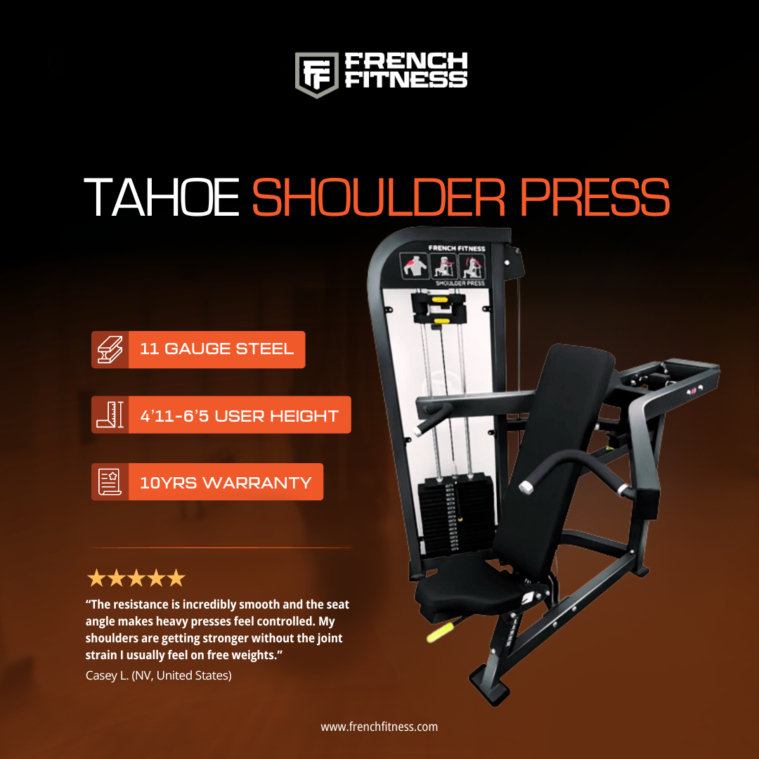 French Fitness Tahoe Shoulder Press (New)