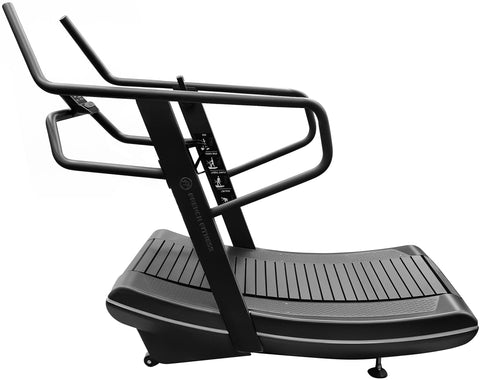 French Fitness CT100 Manual Curve Treadmill w/Aluminum Belt (New)