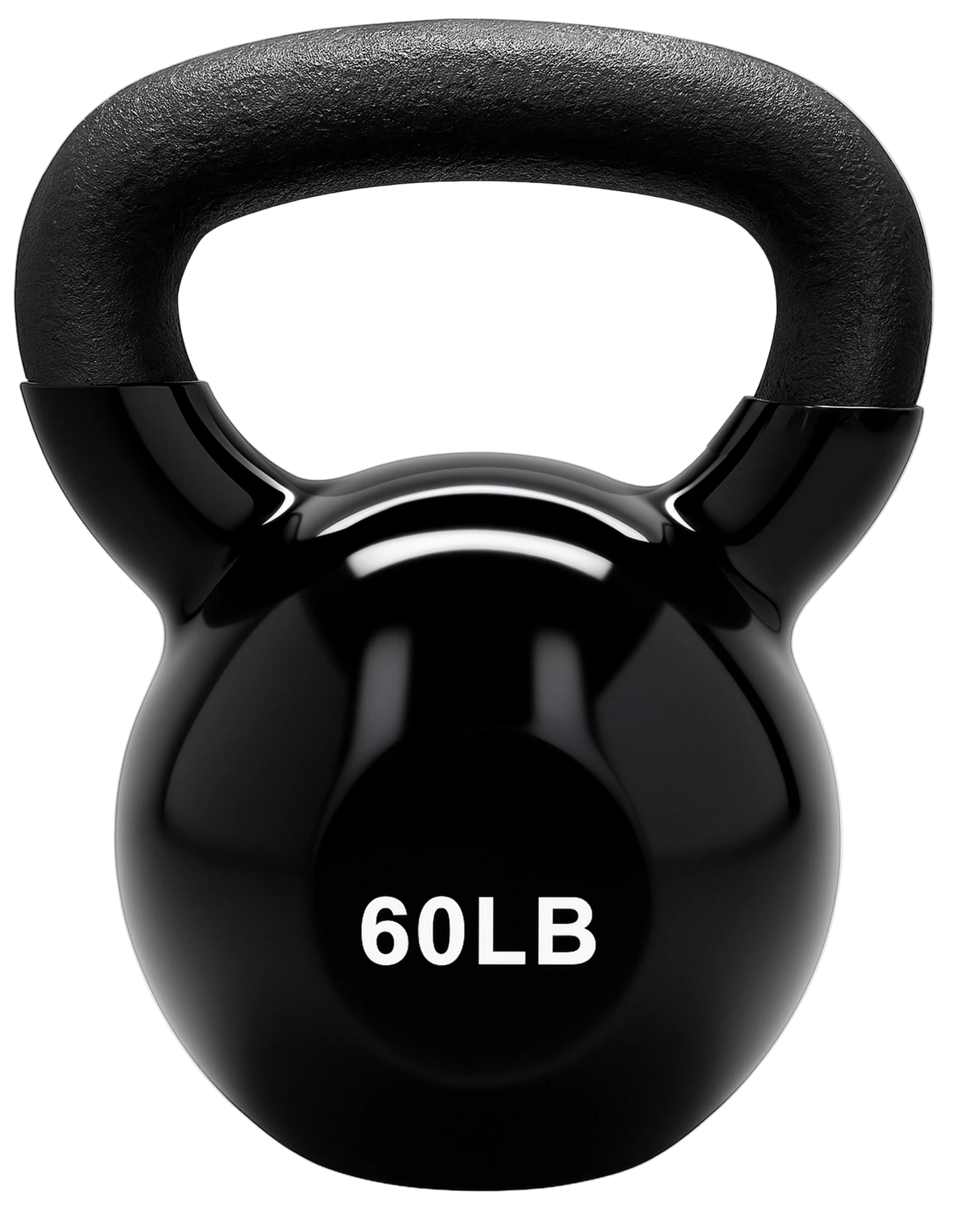 French Fitness Vinyl Kettlebell 60 lbs (New)