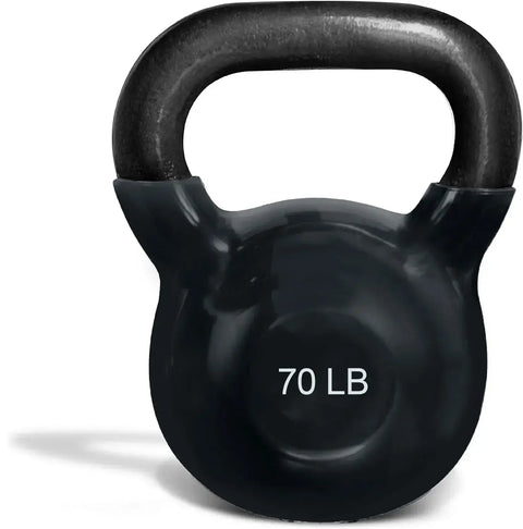 French Fitness Vinyl Kettlebell Set 5-70 lbs (New) Image 15