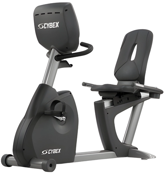 Cybex 770R Recumbent Bike (Remanufactured) - Angled View