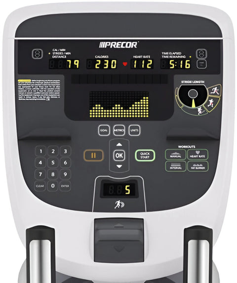 Precor AMT 835 w/P30 Console, w/o Open Stride (Remanufactured)