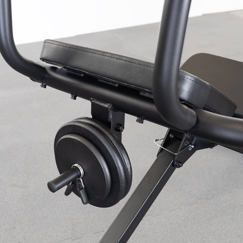 Body-Solid BFAB20B Best Fitness Semi Recumbent Ab Bench (New)
