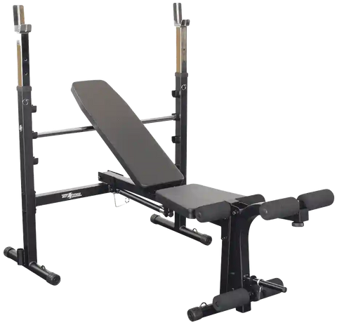 Body-Solid BFOB10B Best Fitness Olympic Bench w/ Leg Developer (New) Image