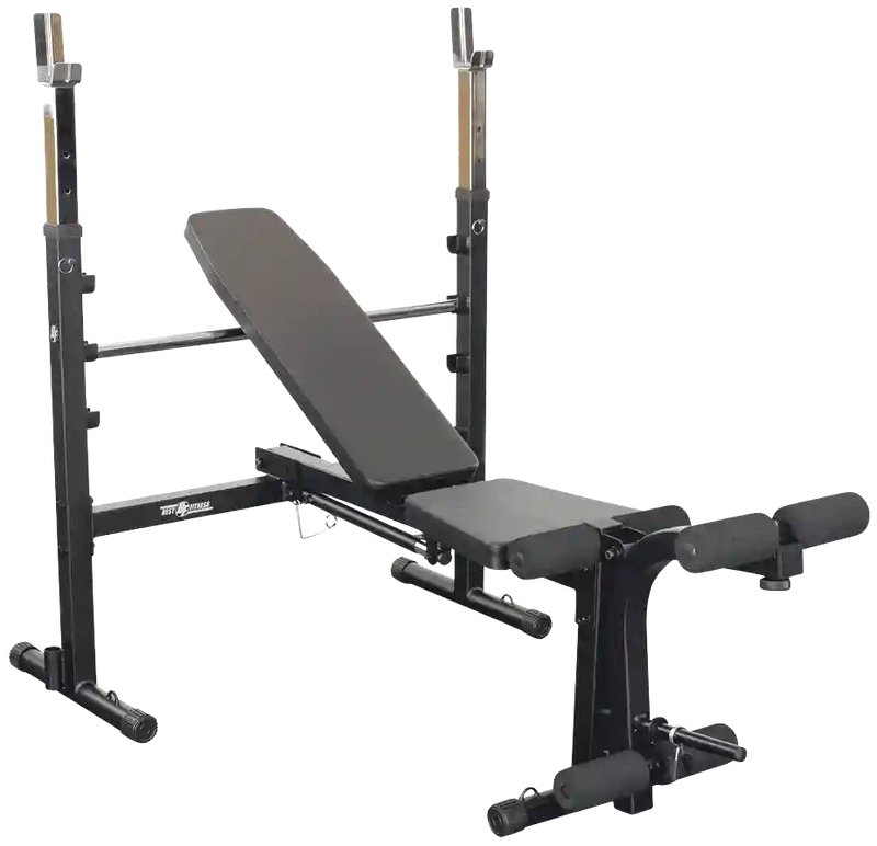Body-Solid BFOB10B Best Fitness Olympic Bench w/ Leg Developer (New) Image