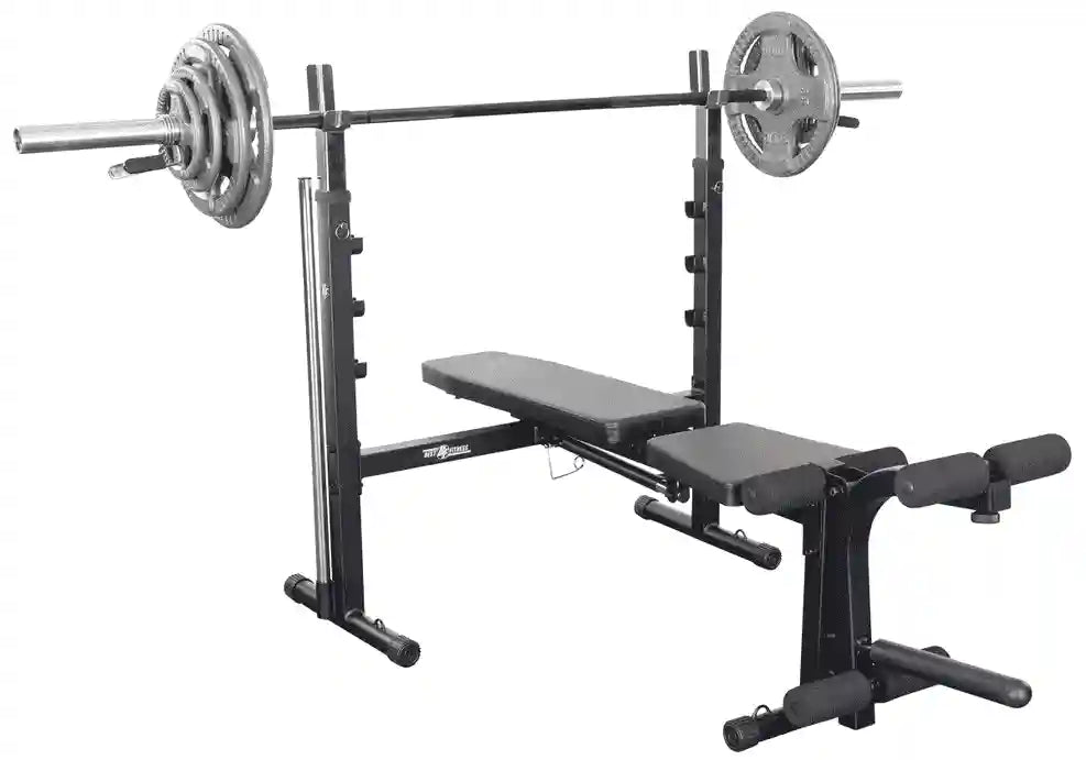 Body-Solid BFOB10B Best Fitness Olympic Bench w/ Leg Developer (New) Image 10