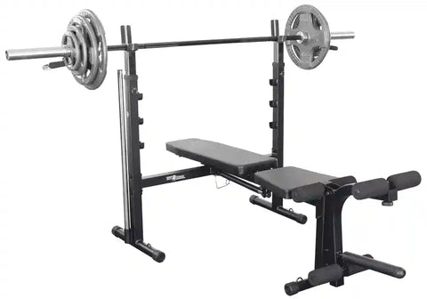 Body-Solid BFOB10B Best Fitness Olympic Bench w/ Leg Developer (New) Image 10