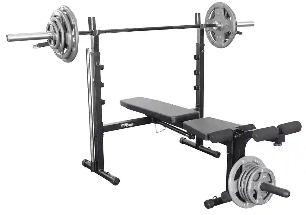 Body-Solid BFOB10B Best Fitness Olympic Bench w/ Leg Developer (New) Image 11
