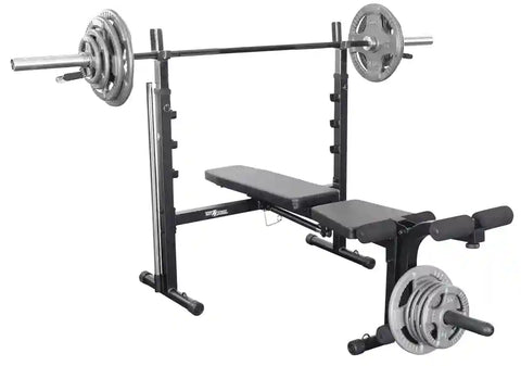 Body-Solid BFOB10B Best Fitness Olympic Bench w/ Leg Developer (New) Image 11