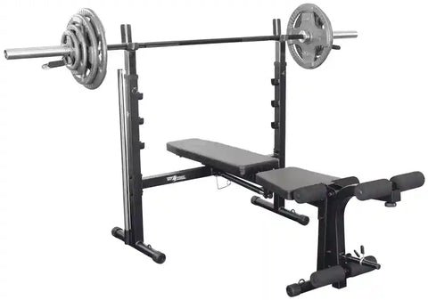 Body-Solid BFOB10B Best Fitness Olympic Bench w/ Leg Developer (New) Image 9