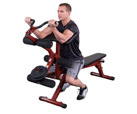 Body-Solid BFPL10R Best Fitness Leg Developer & Preacher Curl Attachment (New)