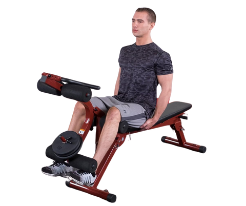 Body-Solid BFPL10R Best Fitness Leg Developer & Preacher Curl Attachment (New)