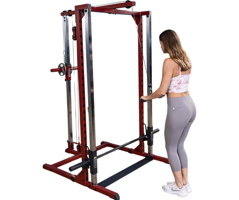 Body Solid BFSM250P2 Best Fitness Smith Machine Package with Lat Attachment (New)