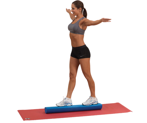 Body-Solid BSTFR36H 36" Half Foam Roller (New)