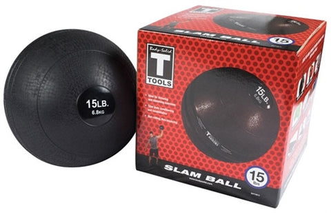 Body Solid BSTHB15 Slam Ball Red 15 lbs. (New)