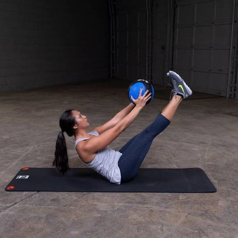 Body Solid BSTMB10 10 lbs. Medicine Ball - Blue (New)
