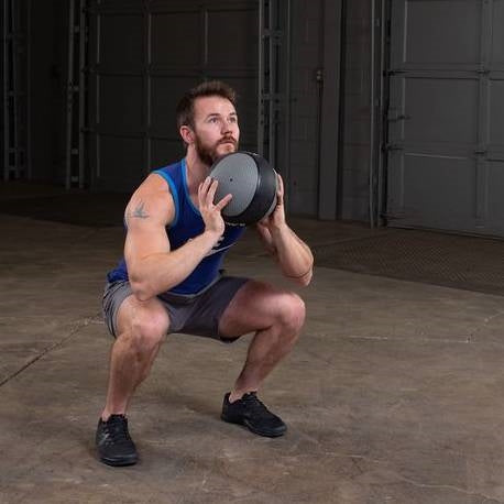 Body Solid BSTMB12 12 lbs. Medicine Ball - Black (New)
