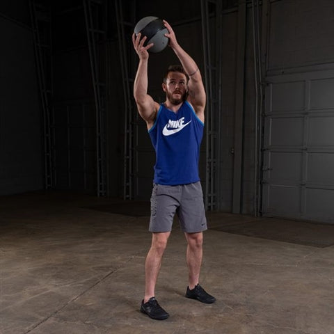 Body Solid BSTMB12 12 lbs. Medicine Ball - Black (New)