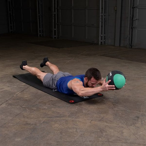 Body Solid BSTMB6 6 lbs. Medicine Ball - Aqua (New)