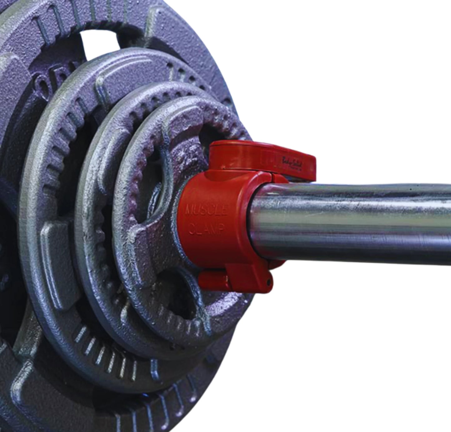 Body Solid BSTMC02RD Muscle Clamp Collars - Red (New)