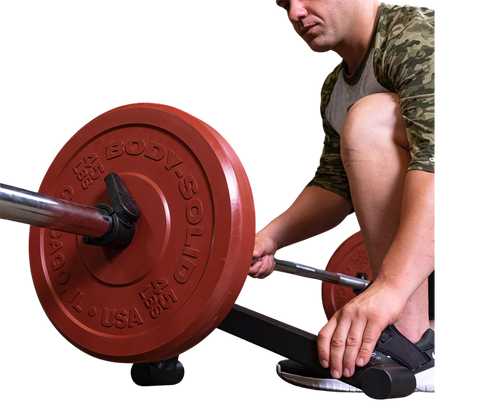 Body Solid BSTOBJ Olympic Bar Jack (Single) (New)