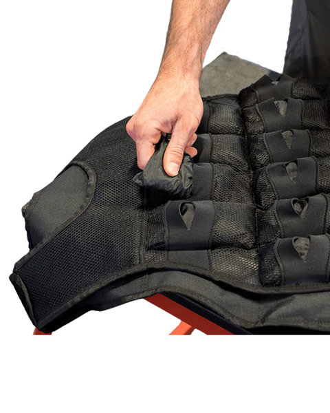 Body-Solid BSTWVP20 Premium Weighted Vest 20 lbs. (New) Image 4