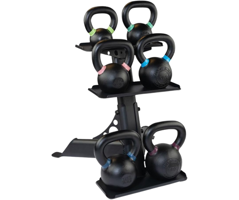Body Solid GDKR50B 3-Tier Kettlebell Rack (New)