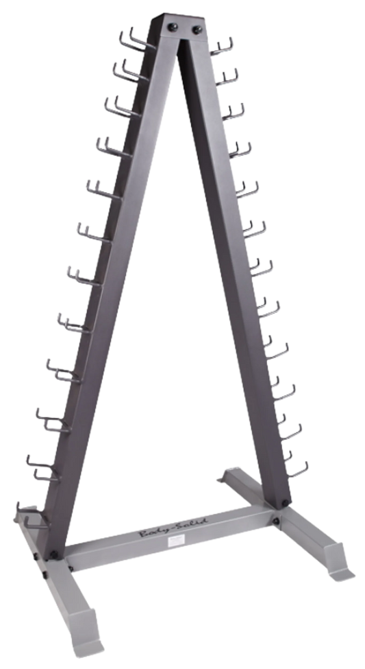 Body Solid GDR24 12 Pair Vertical Dumbbell Rack (New)