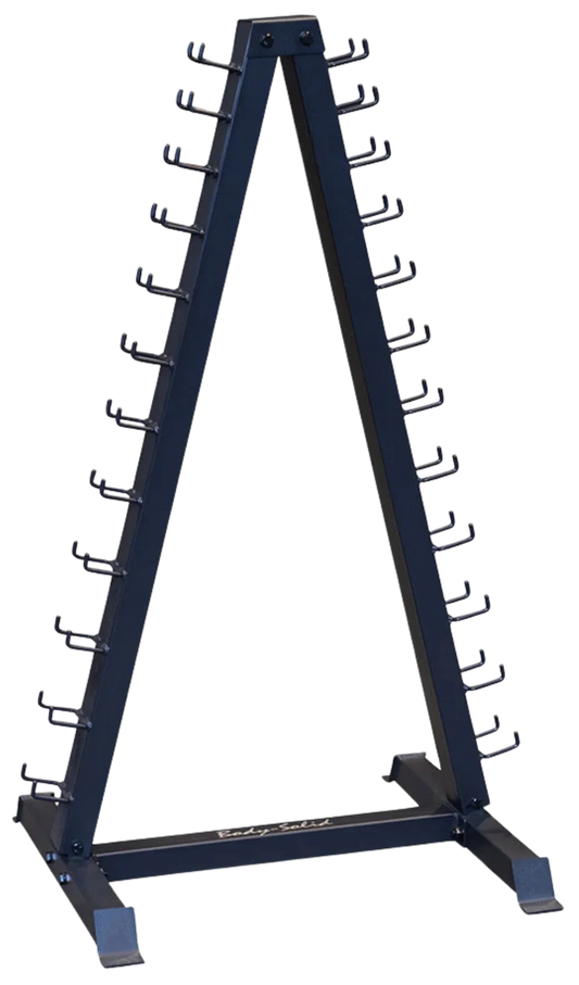 Body Solid GDR24B 12 Pair Vertical Dumbbell Rack (New)