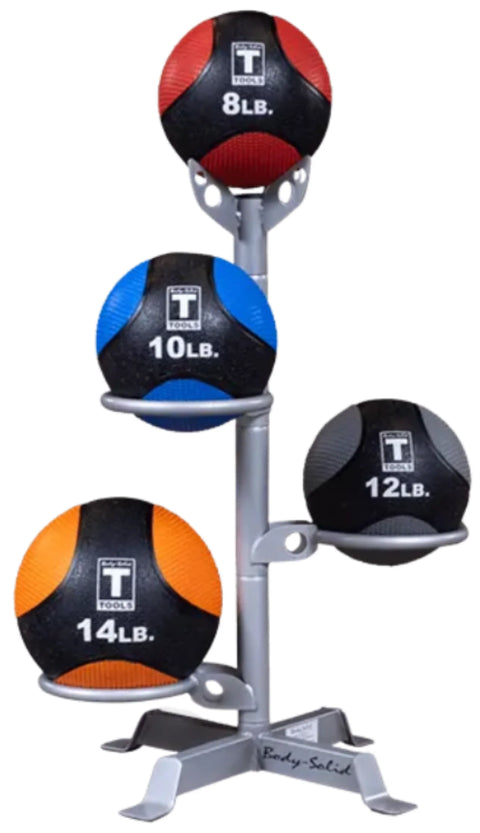 Body Solid GMR5 Medicine Ball Rack (New)