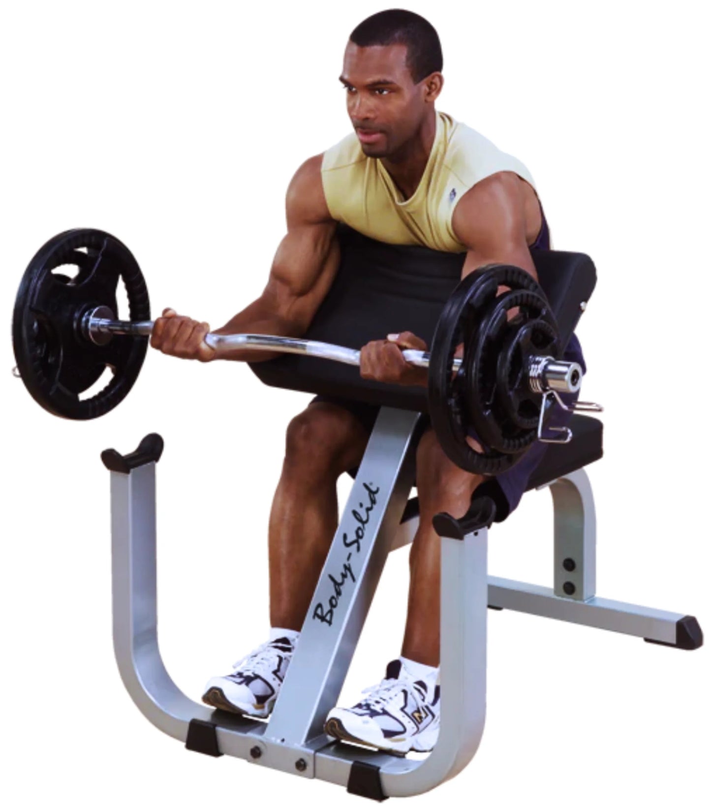 Body-Solid GPCB329 2" X 3" Preacher Curl Bench (New)