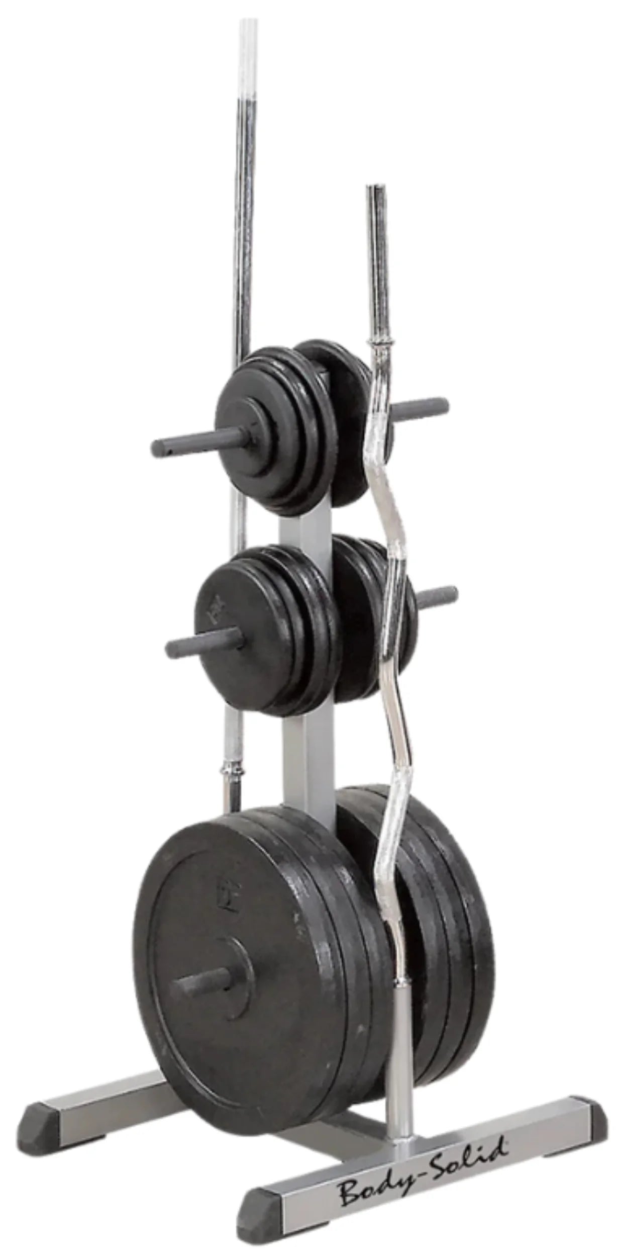 Body Solid GSWT Standard Plate Tree & Bar Holder (New)