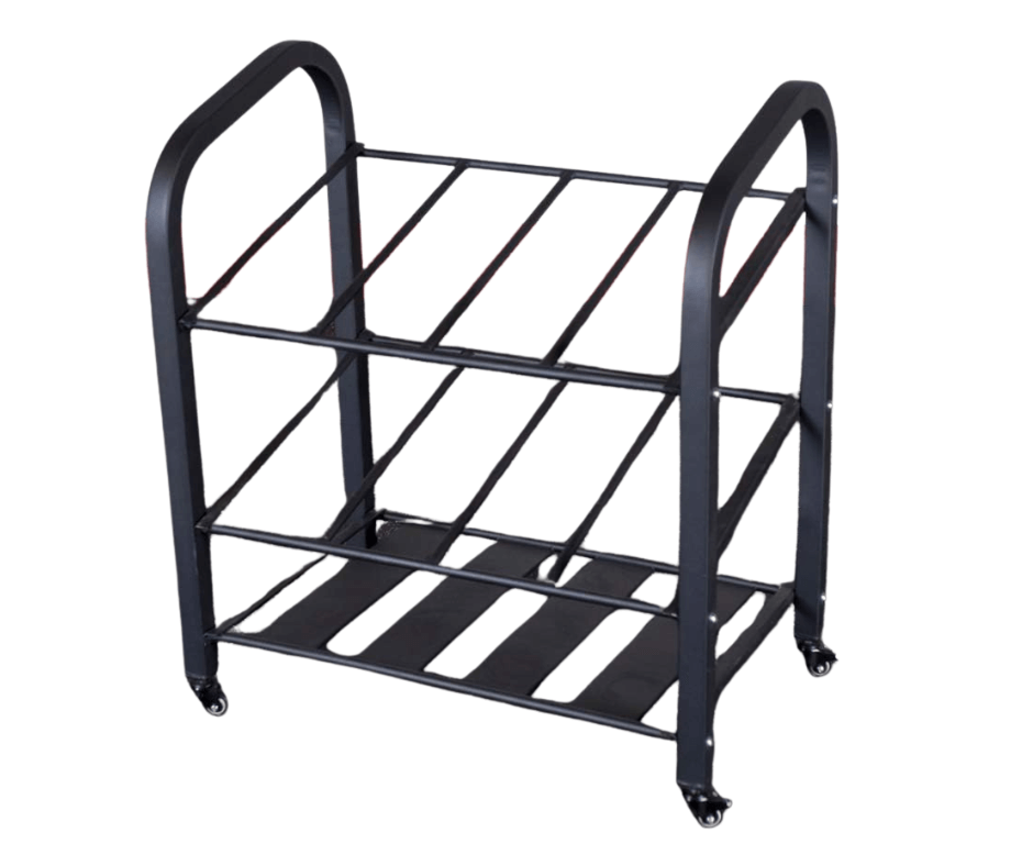 Body-Solid GYR500 Foam Roller / Yoga Mat Storage Cart Rack (New) Image 3