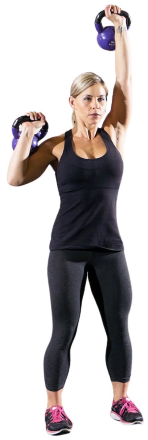 Body Solid KBVS70 Vinyl Coated Kettlebell Set 5-20 lb. (New)