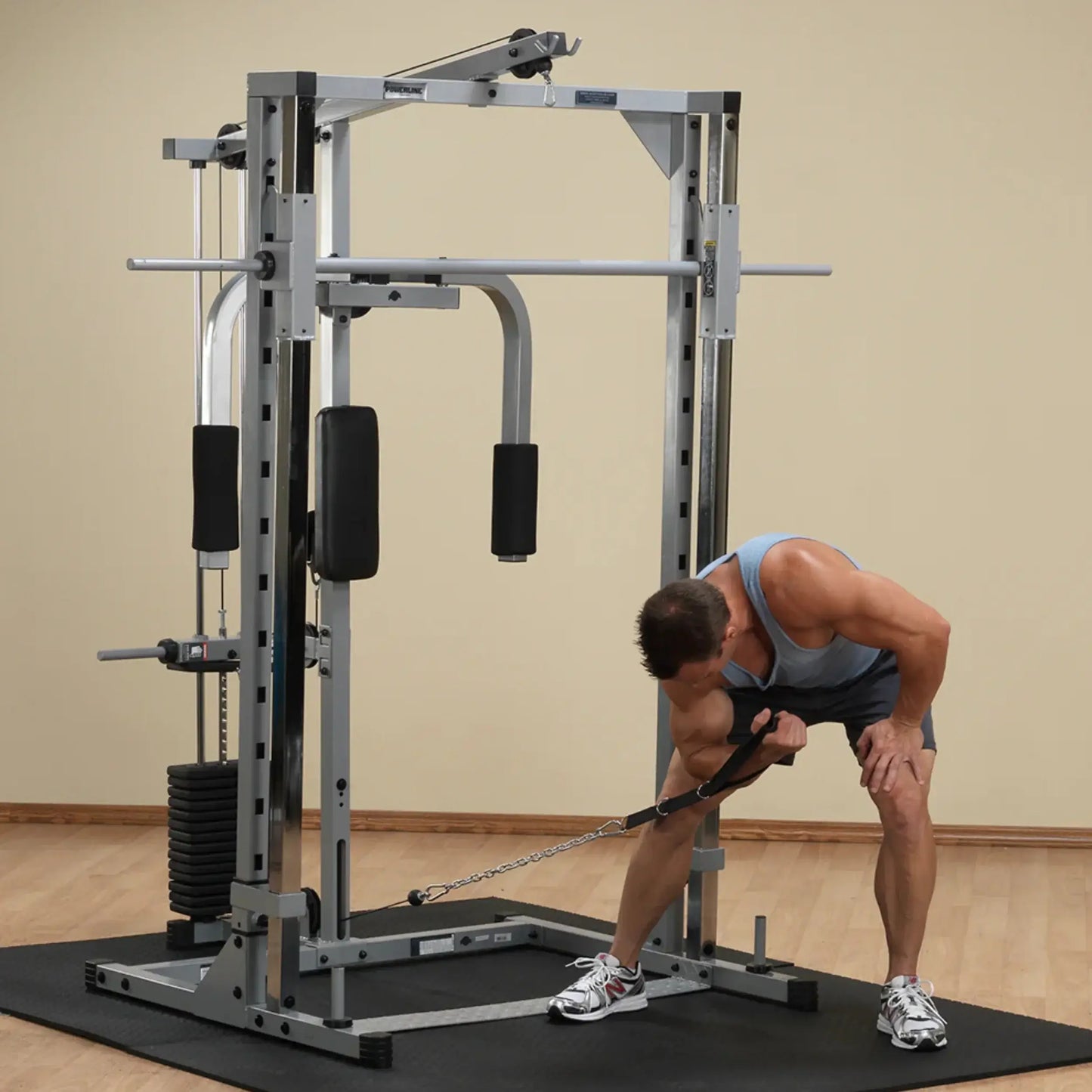 Body-Solid PLA144X Lat Attachment for Powerline Smith Machine (New)