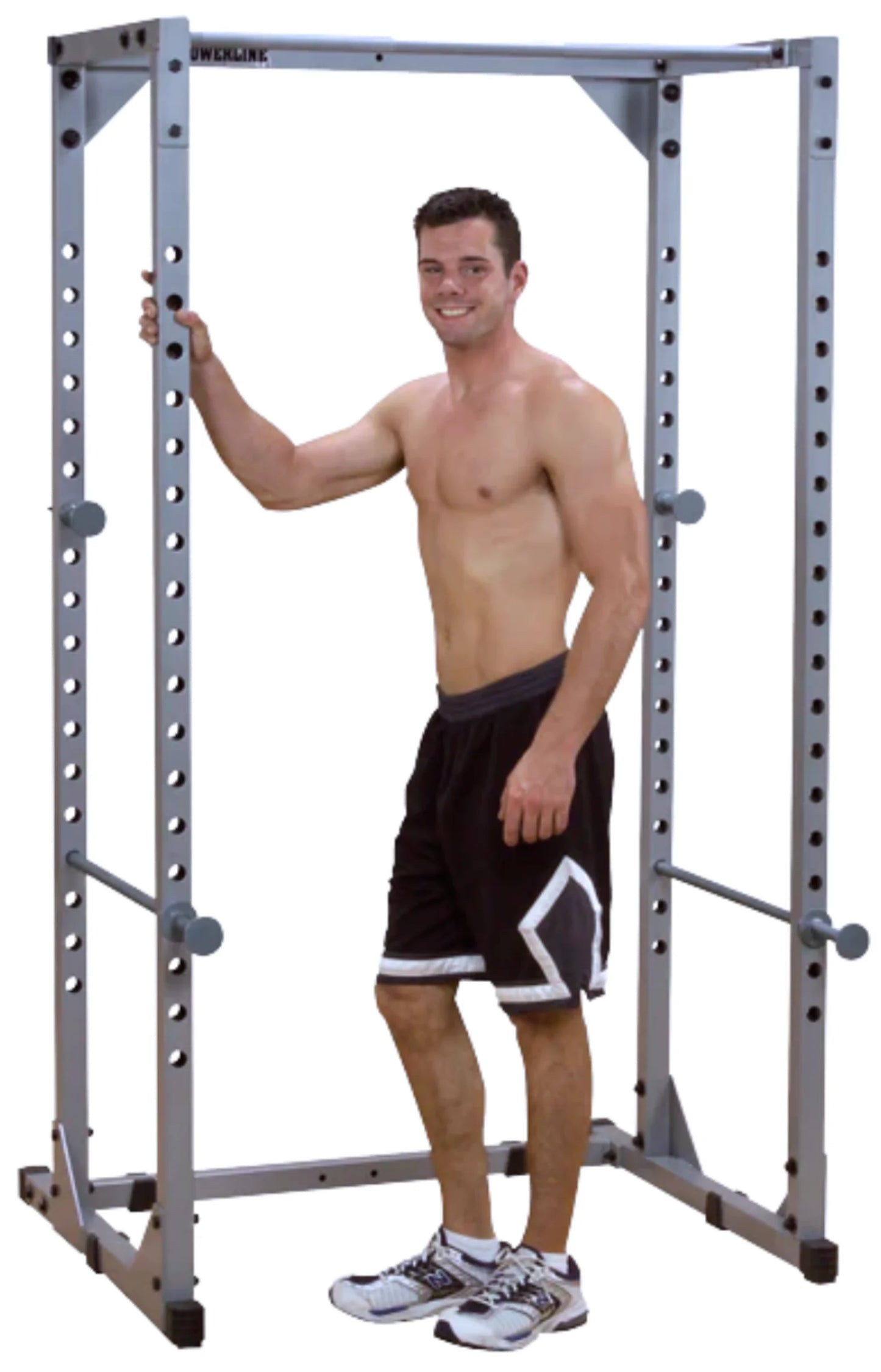 Body-Solid PPR200XP4 Powerline Power Rack w/Flat Incline Decline Bench (New)