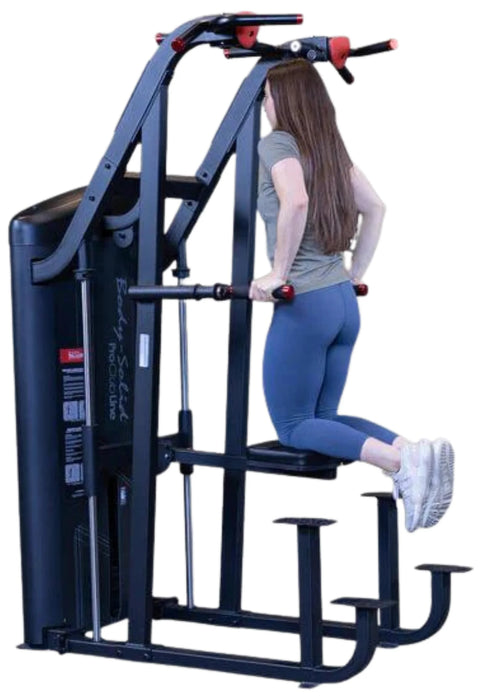 Body Solid S2ACDX Series II Assisted Chin and Dip Machine (New)