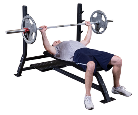 Body-Solid SOFB250 Pro Clubline Olympic Flat Bench (New)
