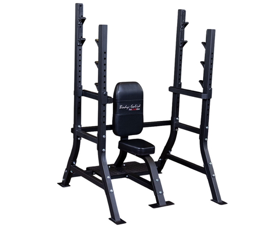 Body-Solid SOSB250 Pro Clubline Olympic Shoulder Press Bench (New) Image