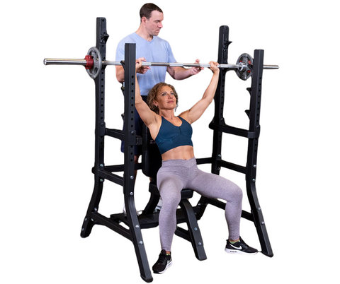 Body-Solid SOSB250 Pro Clubline Olympic Shoulder Press Bench (New)