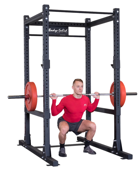 Body-Solid SPR1000P2 Commercial Power Rack + Adjustable Bench (New)