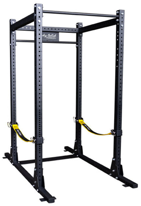Body-Solid SPR1000SSBackP4 Extended Power Rack Package w/Power Rack Strap Safeties (New)
