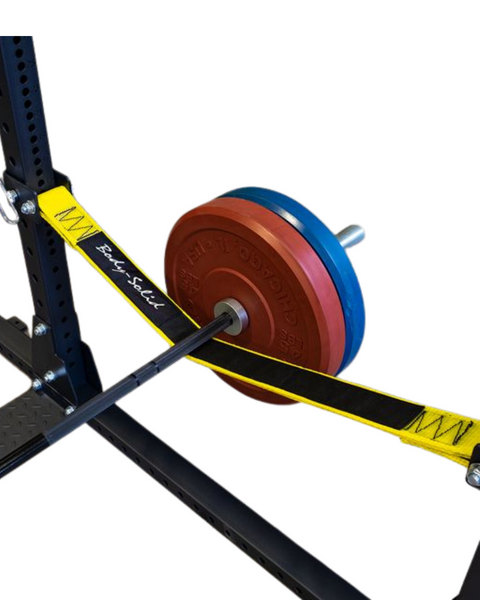Body-Solid SPR1000SSP2 Commercial Power Rack w/Power Rack Strap Safeties + Adjustable Bench (New)