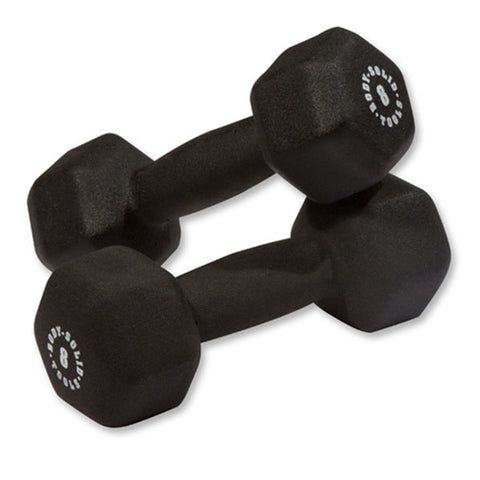Body-Solid BSTNDS110 Neoprene Dumbbell 1-10 lbs. Set (New)