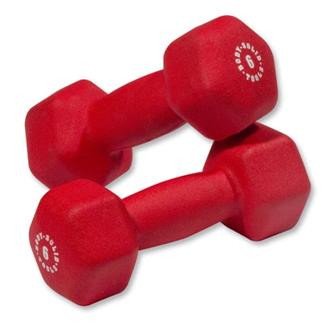 Body-Solid BSTNDS110 Neoprene Dumbbell 1-10 lbs. Set (New)